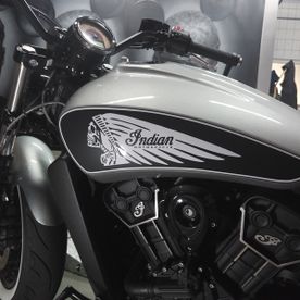 Indian Scout Designfolie Dekor Motorraddekor